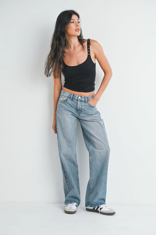 LOW RISE BAGGY JEAN