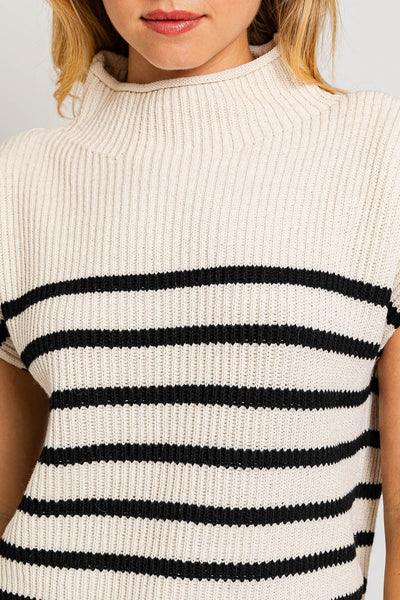 NOAH STRIPE SWEATER VEST