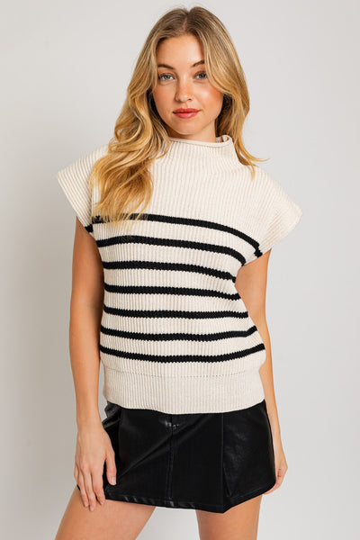 NOAH STRIPE SWEATER VEST