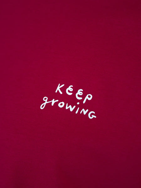 RED KEEP GROWING TEE