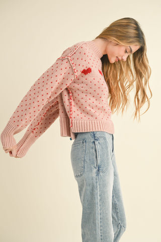 HEART LOVE SWEATER