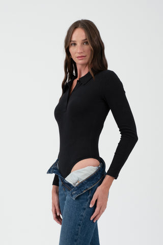 POLO LONG SLEEVE BODYSUIT