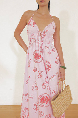 WHATS FOR DINNER MAXI DRESS