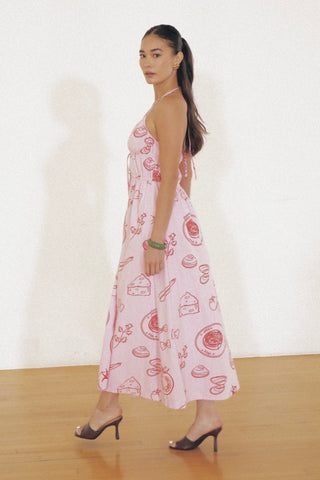 WHATS FOR DINNER MAXI DRESS