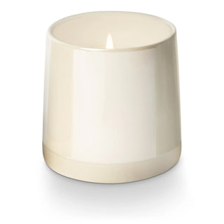 WINTER WHITE CERAMIC CANDLE