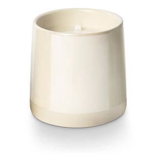 WINTER WHITE CERAMIC CANDLE