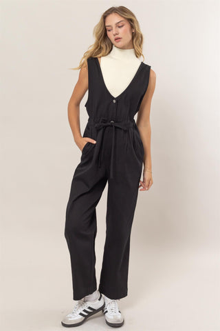 MURA SLEEVELESS JUMPSUIT