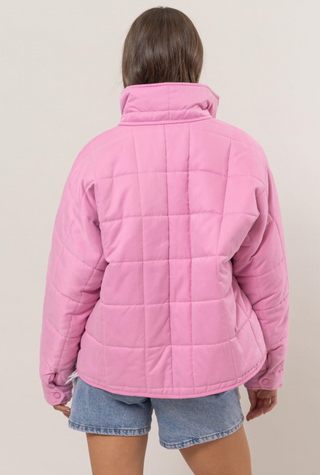 PINK PUFFER JACKET