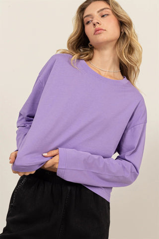 LONG SLEEVE BASIC TSHIRT