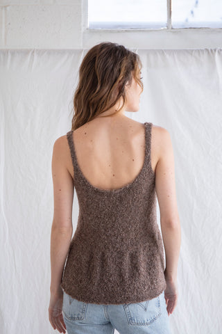 PEPLUM SWEATER TANK