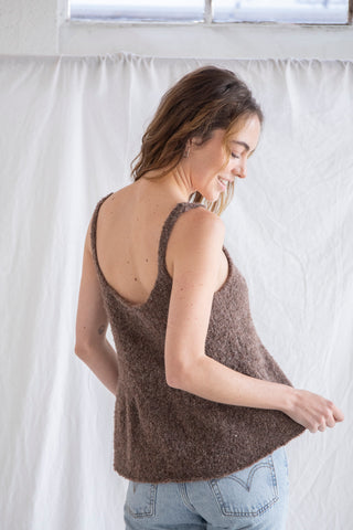 PEPLUM SWEATER TANK