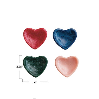 RESIN HEART SHAPE DISH