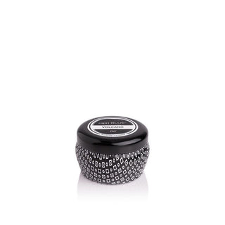 BLACK VOLCANO MINI TIN CANDLE